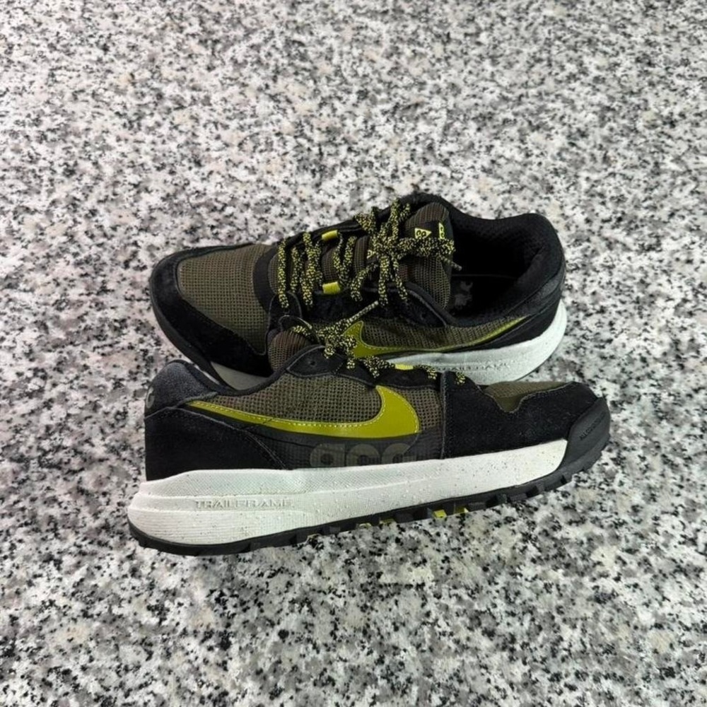 Nike ACG Lowcate‎ Cargo Khaki Hiking Sneaker Shoe M7.5 DM8019